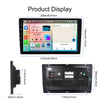 9inch Android 13.0 Dual Butt Universal Wireless Carplay Car Navigation Center Control All-In-One Monitor(Standard)