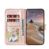 For Xiaomi Redmi K70 Lace Flower Embossing Flip Leather Phone Case(Rose Gold)
