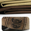 YANG GUAN Eagle Pattern Embroidered Washed Baseball Cap Sun Protection Cap, Size: 60cm(Black)