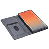 For Samsung Galaxy Note 10 Plus Ultrathin Glitter Magnetic Horizontal Flip Leather Case with Holder & Card Slots(Gray)