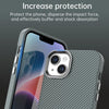 For iPhone 15 Plus Carbon Fiber Series IMD Phone Case(Grey)