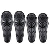 4 PCS / Set BSDDP BSD1003 Motorcycle Knee And Elbow Pads Anti-Fall Riding Protective Gear(Black)