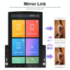 9.7 inch Vertical Screen HD 2.5D Glass Car MP5 Player Android Navigation All-in-one Machine, Specification:Standard+12 Lights Camera