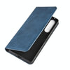 For Sony Xperia 1 II Retro-skin Business Magnetic Suction Leather Case with Holder & Card Slots & Wallet(Dark Blue)