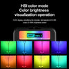 N69 2500-9000K+RGB Camera Fill Light Small Full Color Photography Light Portable Handheld Night Light LED Pocket Light