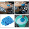 KANEED Microfiber Dusting Mitt Car Window Washing Home Cleaning Cloth Duster Towel Gloves (Random Color Delivery)