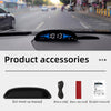 Car HUD GPS Head-Up Display - Speed, Fatigue Alerts, 10Hz Refresh