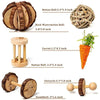Hamster Wooden Seesaw & Climbing Ladder Toy Set (11 Pcs)