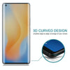 For vivo X50 Pro 0.3mm 9H Surface Hardness 3D Curved Surface Privacy Glass Film