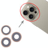 iPhone 16 Pro Camera Lens Cover (Gold, 3 Pack)