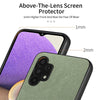 For Samsung Galaxy A32 5G Twill Fabric Leather Skin Back Phone Case(Green)