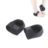 Heel Fatigue Shock Absorption And Warmth Gel Protective Cover, Size:S, Style:without Printing(Black)