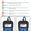 KONNWEI KW350 OBDII 12V Car Diagnostics Detector Scanner with 2 inch Black And White Display Screen V007 for Audi / Volkswagen