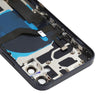 iPhone 12 Mini Back Cover Assembly (Black) - with Wireless Charging