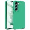 For Samsung Galaxy S25+ 5G Wheat Straw Material + TPU Phone Case(Green)