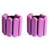Yoga Fitness Adjustable Silicone Weight-bearing Bracelet Strength Exercise Equipment, Weight: 450g(Purple)