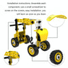 7755 8 in 1 Children Variety Soft Assembled Building Blocks 100PCS DIY Engineering Vehicle Model
