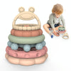 6 In 1 Toddler Baby Stackable Grip Anti-Eating Teether Stacking Kids Toys