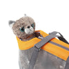 Breathable Dog Carrier Bag, Grey/Black, Small Dogs (0901A)