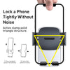 Baseus SUYK000101 Easy to Control Clamping Car Phone Holder Outlet Version(Dark Sky Black)