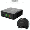 PD-75 Desktop PD Type-C USB QC 3.0 Fast Mobile Phone Charging Station Multifunctional Wireless Charger(AU Plug)