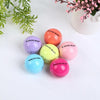3 PCS Natural Plant Organic Sphere Ball Lipstick Embellish Lip Balm(Blue)