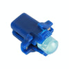 10 PCS B8.3 0.2W DC12V Wedge Instrument Panel COB LED Light Dashboard Gauge Cluster Indicator Lamp Bulb (Blue Light)