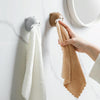 Bear Towel Holder Bathroom Towel Hooks Kitchen Rag Stopper Washcloth Dishcloth Storage(Coffee)