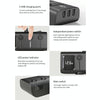 120W Digital Display Cigarette Lighter Car Fast Charging Charger(Black)