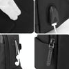 WEPOWER Men Chest Bag Multifunctional Waterproof Riding Casual Shoulder Crossbody Bag(Black)