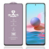 For Xiaomi Redmi Note 10 9H HD Large Arc High Alumina Full Screen Tempered Glass Film