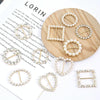 2pcs Silk Scarf Corner Clasp Ring Shirt Hem Cinching Fixed Clothing Accessories, Model: Golden Love