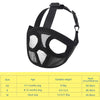Breathable Bulldog Muzzle, Grey, Size L - Comfortable & Adjustable