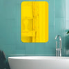 4pcs 30cm x 20cm Round Corner Models Rectangle Acrylic Mirror Stereo Wall Stickers(Silver)