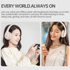P9 ANC Noise Reduction Sports Stereo On-Ear Bluetooth Earphone(Blue)