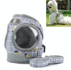 Reflective Dog Harness & Lead, Grey, Small (30-34cm Chest) - Breathable Mesh