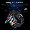 QX7 1.85 inch TFT Screen Smart Watch, Support Bluetooth Call / Hearth Monitoring / 100+ Sports Modes(Black)