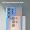 For Samsung Galaxy S25 Ultra 5G Armor Glaze PC Hybrid TPU Phone Case(Blue)