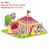 4 PCS 3D Puzzle Toy DIY Intellectual Development Jigsaw Puzzle(1890-H)