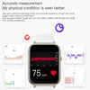 Q19 Max 2.1 inch HD Screen Waterproof Sports Business Smart Watch(Purple)