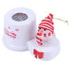 K910 LED Christmas Snowman Decor Projection Lamp(White)