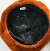 Autumn and Winter Beret Ladies Hats Plush Warmth Retro Painter Hat, Size: Adjustable(Khaki)