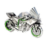 H2R Motorcycle 3D Three-dimensional Metal Car Assembly Model DIY Puzzles Toy
