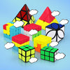 2 PCS Early Education Puzzle Cube Toy For Children Unicorn