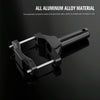 CS-1090A1 Motorcycle Modified Bumper Shock Absorption Fixture Spotlight Fixing Bracket(Black)