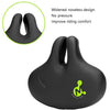 Bike No Nasal Seat Mountain Bike Saddle Comfortable Shock Absorption Bicycle Outdoor Cycling Accessories Saddle(Black)