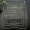 Outdoor Mini Portable Folding Grill Stainless Steel 304 Furnace Head Bracket, Size: 27.5x23.5x13cm