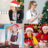 68cm Christmas Cartoon Pull Badge Reel Rotatable Certificate Buckle, Style: Gingerbread Man