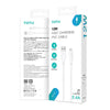 TOTU CB-4 Series USB-C / Type-C to 8 Pin Fast Charge Data Cable, Length:1m(White)