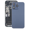 iPhone 15 Pro Glass Back Cover Replacement (Blue)